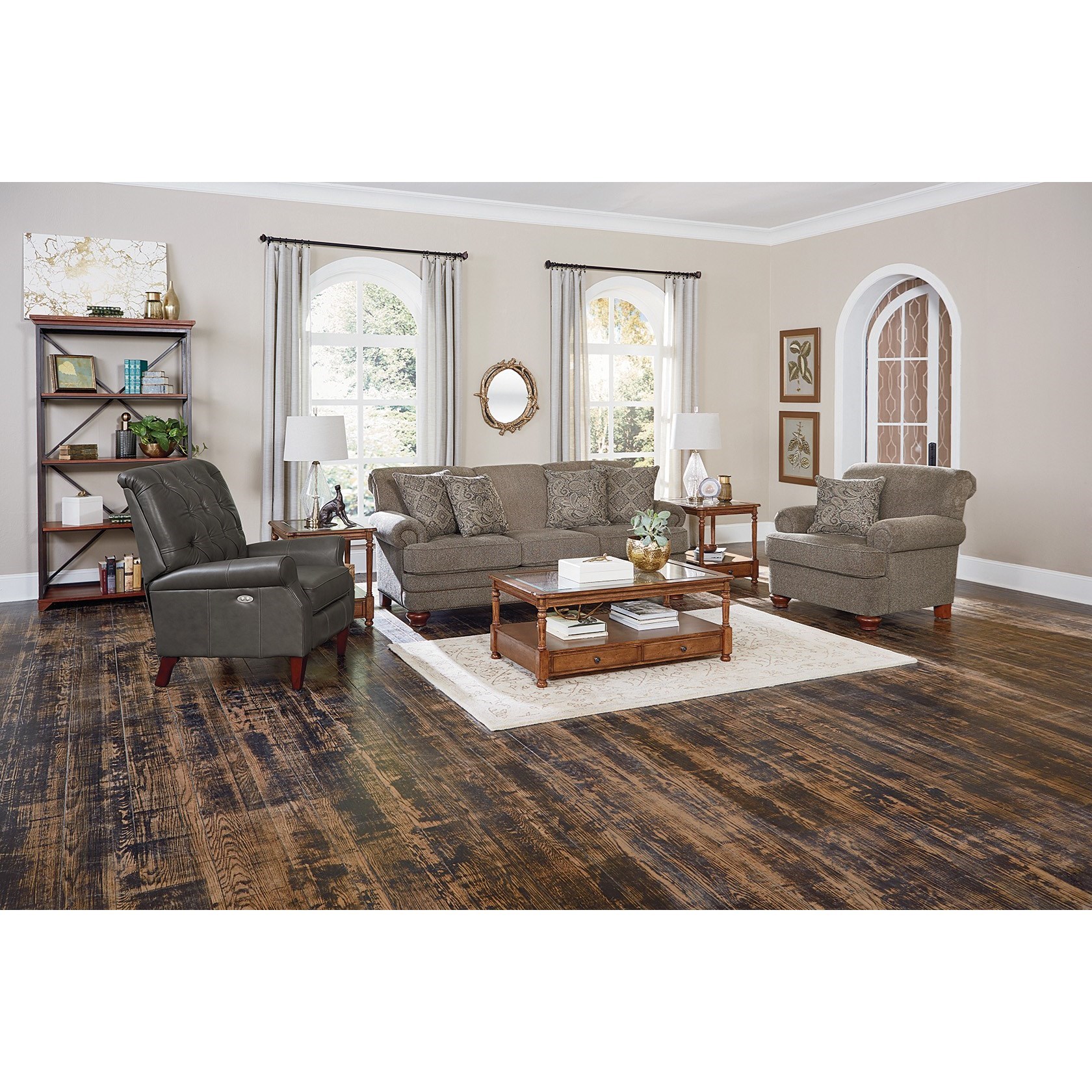 Nailhead sofa store ashley